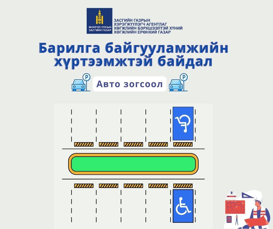 БАРИЛГА БАЙГУУЛАМЖИЙН ХҮРТЭЭМЖТЭЙ БАЙДАЛ /АВТО ЗОГСООЛ/